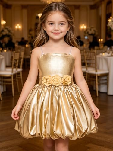 Robe de fête bulles pour filles scintillante et chic pour briller aux concours - 2