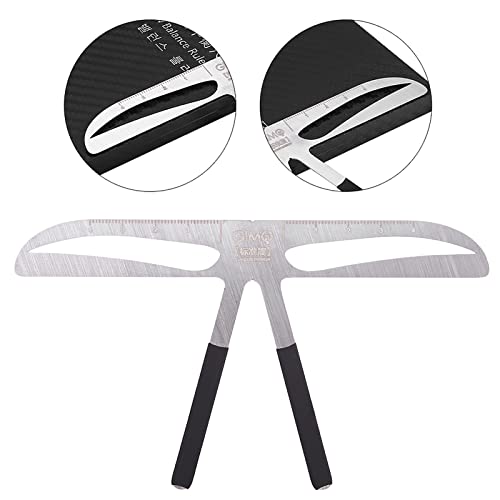 Righello per Sopracciglia, 4 Tipi Kit di Stencil