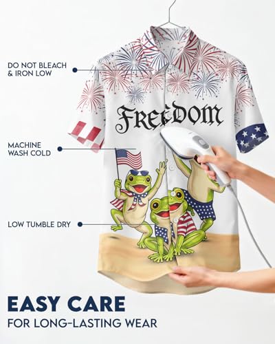 Image of 99TIMORO Fathers Funny Mens Hawaiian Shirt, Movie Button Down Short Sleeve Top, Father Day Summer Gifts