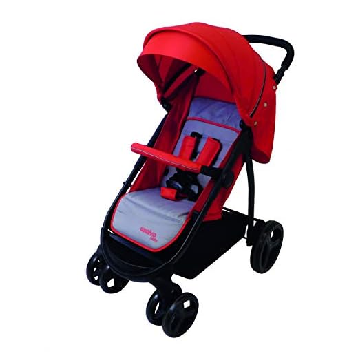 Asalvo - Silla de paseo Lider, Color Rojo