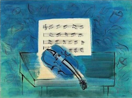 Affiche Raoul Dufy Violon et Partition : réveillez la sensibilité artistique de vos murs