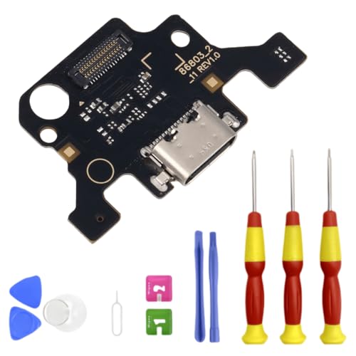Galaxy A9 Plus 11.0 X210 USB Charging Port Flex Cable Replacement for Samsung Galaxy Tab A9+ 11.0 inch USB Type-C Charger Dock Board Flex Connector Port with Repair Toolkits SM-X210