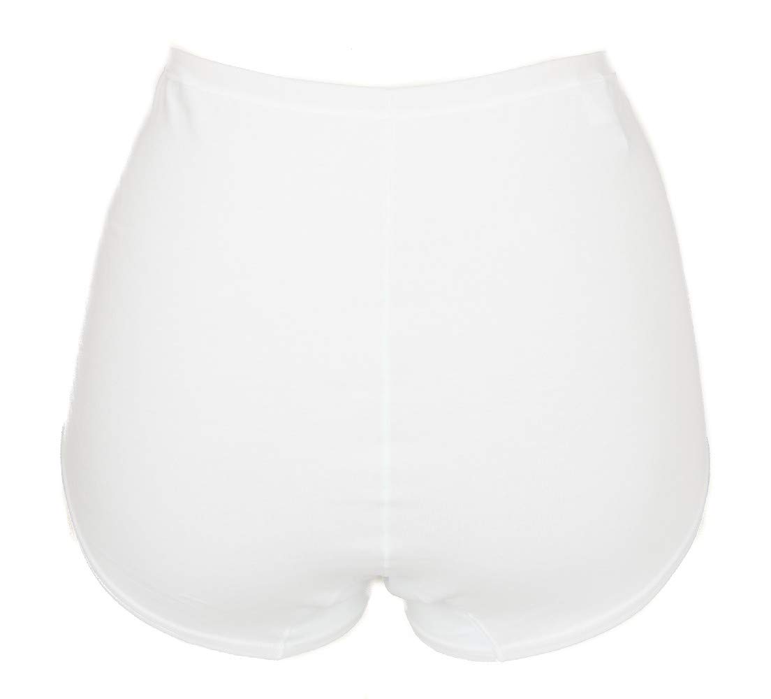 RAGNO Confezione 2 Slip Donna Cotone Bordato Liscio Mutande Bipack Articolo 07180Z Fly Maxi, 010B Bianco, 8-OTTAVA (EU XXXL - F 7 - USA XXL - GB 42)