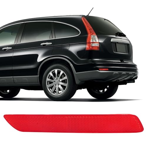 Image of 33555-SWA-J01 1Pair Rear Bumper Reflector Light Left & Right Side, Replacement for Honda CR-V 2010-2011 Replaces 33505-SWA-J01 HO1185101 HO1184101