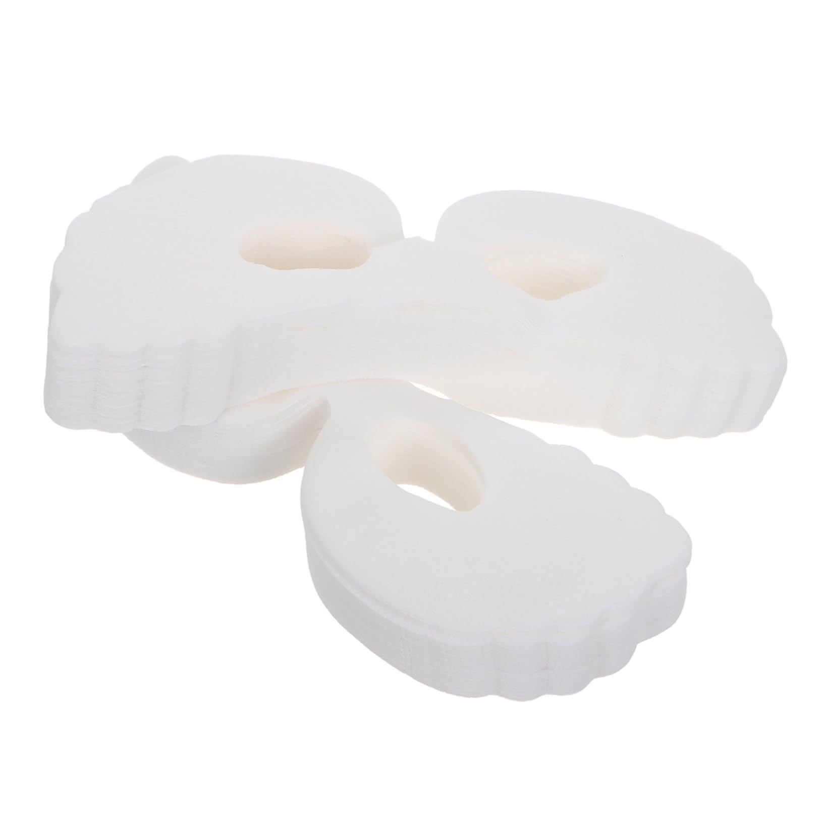 Healeved 200pcs Spa Eye Sheet Moisturizing Eye Pads Soft Cotton Facial Mask Sheets for Dry Eyes Disposable Beauty Mask Spa Facial Eye Pads