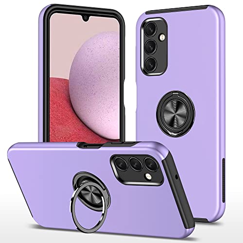 Coque Samsung Galaxy S24 Plus antichoc en silicone et polycarbonate avec anneau magnétique intégré