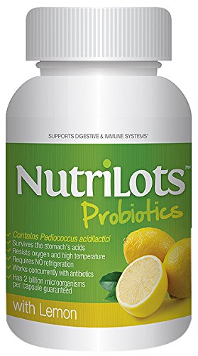 NutriLots with Lemon Dietary Supplement Capsules, 60 Count