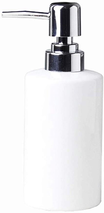 Soap Dispenser, Square Countertop Soap Dispenser, Suitable for All Kinds Liquid Soap or Lotion in Bathroom(D)