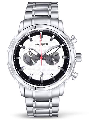 Montre chronographe homme quartz emballage soigné cadeau idéal pour lui