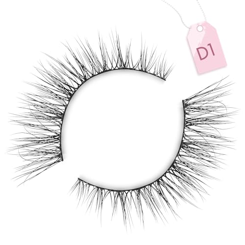 Onlyall CD2 -1812 Natural Lashes Wispy Lashes Natural Look False Eyelashes Natural Flared Eyelashes False Eye Lashes Soft Fluffy Lashes 7 Pairs D1 Natural thumb #6