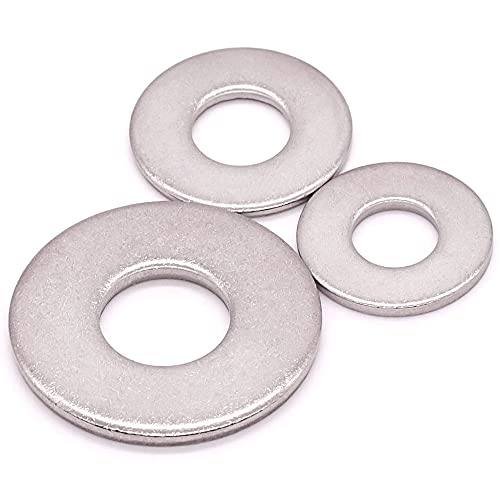 Rondelle plate M8 inox 304 pour stopper la rouille et stabiliser les vis larges