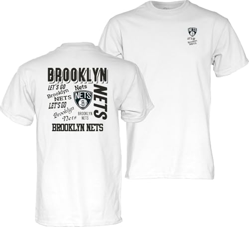 Blue 84 NBA Officially Licensed T-Shirt Front/Back White