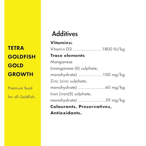 Image of Tetra Bits Goldfish Gold Growth Fish Pellet Food 113 gram