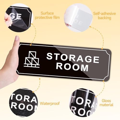 Acrylic Plastic Sign Hey You Are In A Smart Home Just Say Turn Off The Lights Wall Or Door Sign Thick Acrylic Self-Adhesive Modern DeSign Easy To Install 9x3 Inch image 4