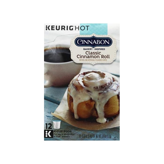 Buy Cinnabon Classic Cinnamon Roll Keurig SingleServe KCup Pods