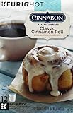 Cinnabon Classic Cinnamon Roll Keurig Single-Serve K-Cup Pods, Light Roast Coffee, 12 Count (Pack of...