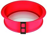 springform mit glasboden test Perfekte Kuchen mit weniger Maschen: Hochwertiges Silikon bedeutet, dass Kuchen weniger haften. So können Sie attraktive Kuchen kochen, die jedes Mal schnell und einfach sauber machen. Mit dieser antihaftbeschichteten Pfanne beseitigen Sie das Chaos und die Notwendigkeit für zusätzliche Kalorien durch die Beseitigung der Verwendung von Butter, Öl und Mehl.