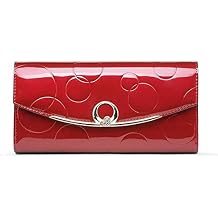 SXBCyan Coin Purse Card Holder Womens Wallet RFID Atmosphere Multi-functional Fashion Simple