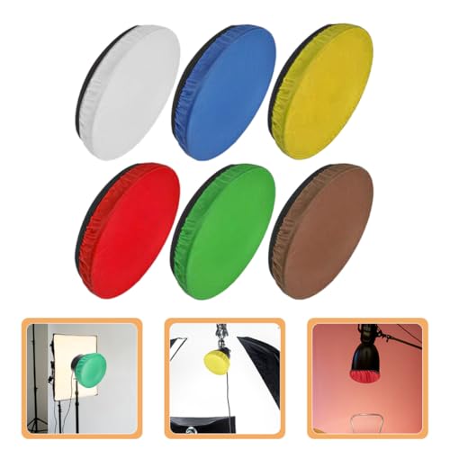 Cubierta elástica de 18 cm: pantalla difusora para luz de linterna de flash 3