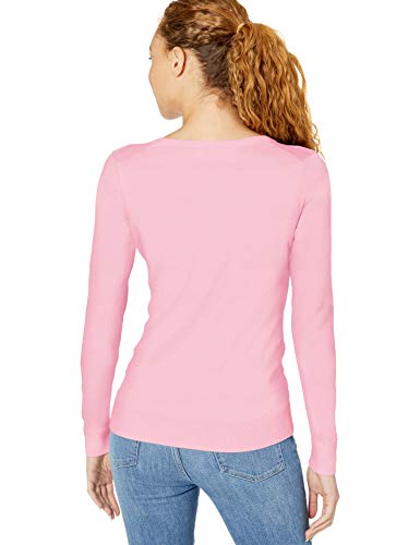 Image of Amazon Essentials Women's Long-Sleeve Lightweight Crewneck Sweater, Flattering (Available in Plus Size)