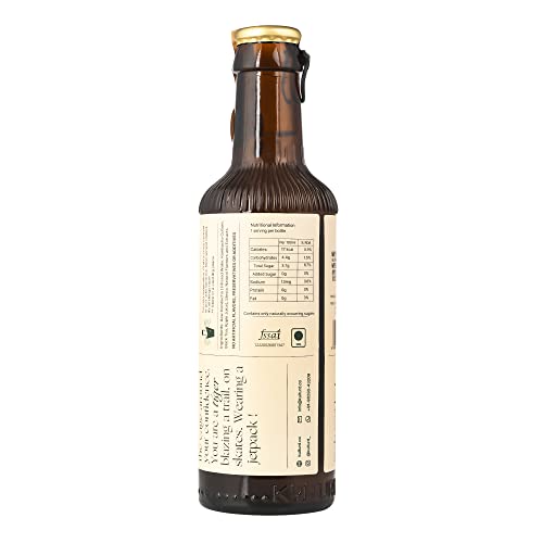 Image of KULTUR'D Kombucha (No Added Sugar) - Lychee Lemonade,Ginger Lemongrass,Elderflower Muskmelon,Pack Of 6|Fermented,All Natural,Gut Healthy Drink|6 X 220Ml|Vegan,Low Calorie,Zero Sugar - Black,1320 Ml