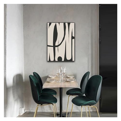 Tableau déco nature style de lignes abstraites 50x70 - 6