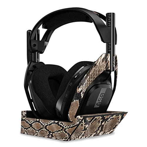 Image of MightySkins Glossy Glitter Skin Compatible with Astro A50 Wireless Headphones + Base Station (Gen 4) - Rattler | Protective, Durable High-Gloss Glitter Finish | Easy to Apply | Made in The USA