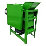 EQCOTWEA Hay Chopper Forage Grass Crusher and Dicing Grinder with Double-Feed Port 1100lb/h High Capacity for Animal Feed Making on Farm Ranch 220V 2.2KW