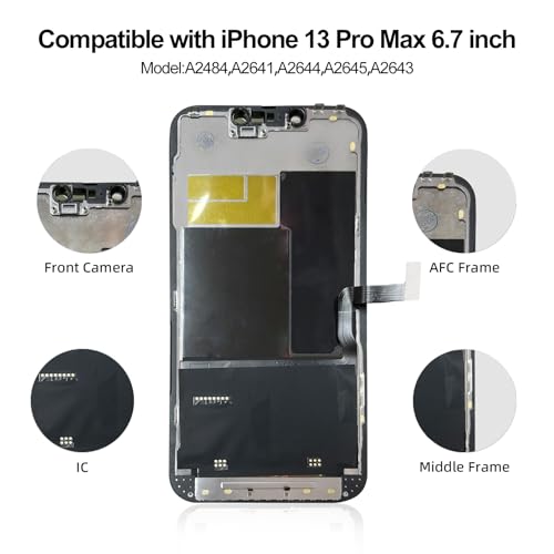 Image of EFAITHFIX for iPhone 13 Pro Max Screen Replacement 6.7 inch LCD