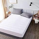 Diseño elástico flexible para un ajuste perfecto en las cuatro esquinas del colchón que evita que se mueva la sábana, incluso si te mueves mucho en la cama.