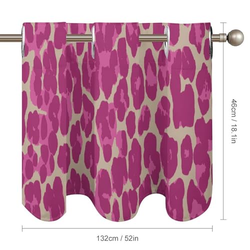 2 paneles de cenefa de cortina de estilo asiático morado para ventanas 6