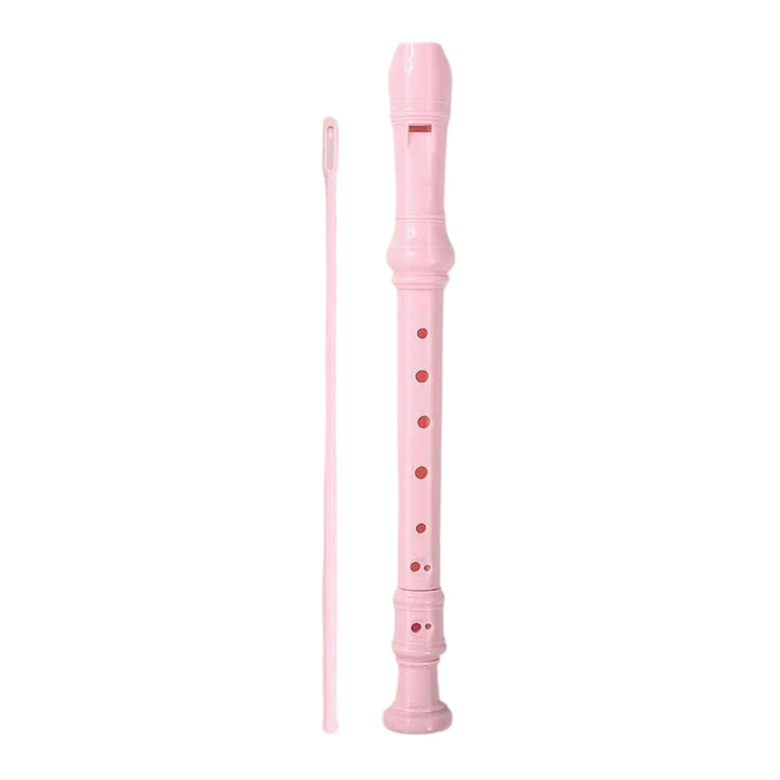 Flauto Dolce Strumenti Musicali Registratore Professionale A 6/8 Fori ABS Portatile Staccabile