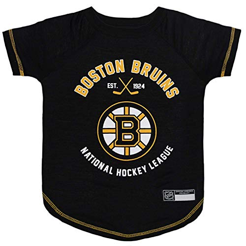 Image of Pets First BRU-4014-LG Boston Bruins T-Shirt, Large