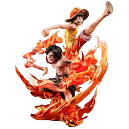 Megahouse Figura Luffy & Ace One Piece -Portrait of Pirates - Neo-Maximum - Bond Between Brothers - 20Th Limited Ver. 24,5 cm Multicolor MH716454