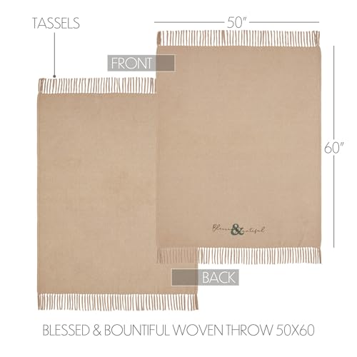 Vhcbrandsharvestblessingsblessedbountifulwoventhrow50x60decorativefallblanketmadewithcottonlivingroomandbedroomdecorforfallandthanksgiving  Urban Country Home Decor Vhc brands harvest blessings blessed bountiful woven throw 50×60 decorative fall blanket made with cotton living room and bedroom decor for fall and thanksgiving  urban country home decor