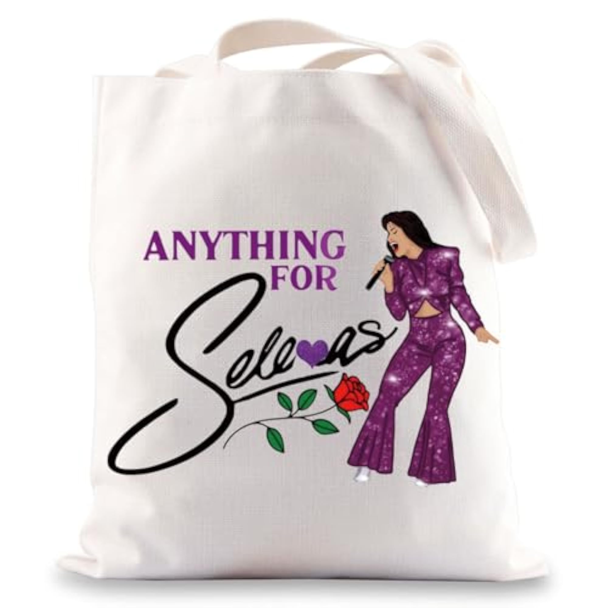 Music Lover Cosmetic Bag, Singer Fans Gift Pouch