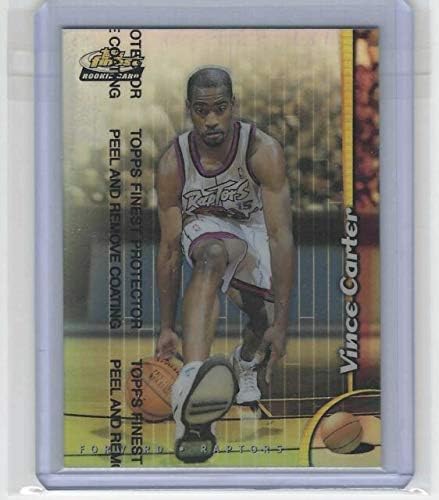 Topps Vince Carter (Basketball Card) 1998-99 Finest - [Base] #230 (Mint Condition)