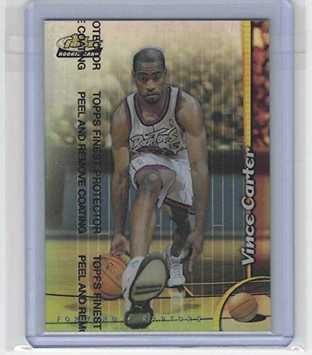 Topps Vince Carter (Basketball Card) 1998-99 Finest - [Base] #230 (Mint Condition)