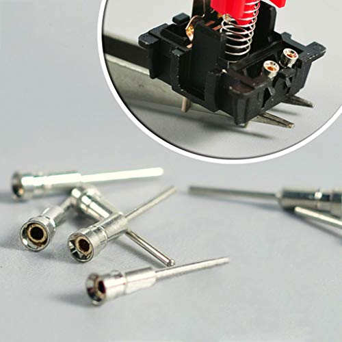 Cucudai 120Pcs Long Pin Led Hot Plug Sip Socket Crystal Oscillator Base For Switches #TOP5