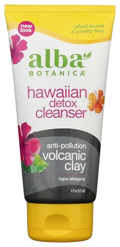 Alba Botanica Hawaiian Detox Cleanser, Anti-Pollution Volcanic Clay, 6 Oz