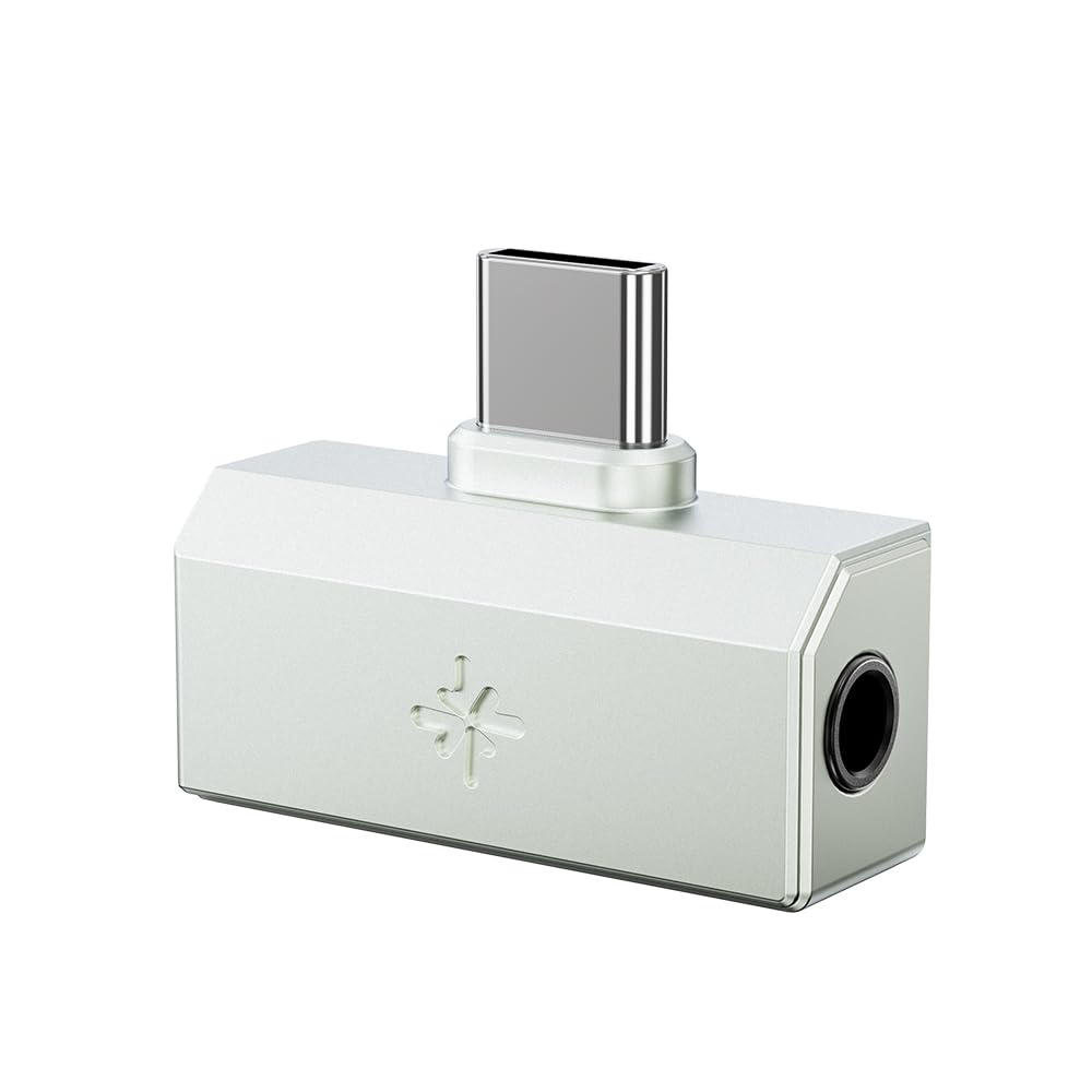 FiiO/Snowsky Tiny Portable DAC & Headphone Amplifier, Hi-Res USB DAC, PEQ Precision Tuning, PCM 384kHz/DSD256 Decoding, Android App/Web Control (3.5mm