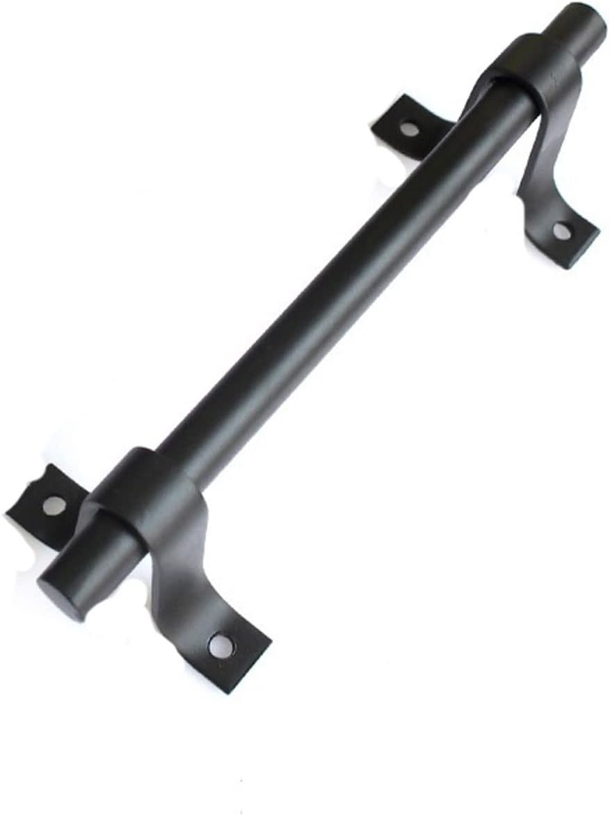 INLIMA Door Handle Barn Door Handle Black Gate Handles Door Pull and Pens for Sliding Cabinet Closet Drawer Garage Entrance Knob