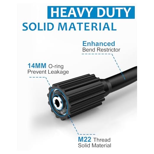 35FT Kink Resistant Pressure Washer Hose