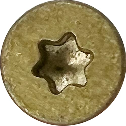 #14x2-3/4 Reamer Tek Torx/Star/Star Head Self Drilling Wood to Metal Screw - (100 Pza), Tornillo Tek para plataformas, remolques o fijar madera a acero - Cabeza Torx T-30 miniatura 4