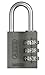 Produktbild ABUS Zahlenschloss 145/30 Titanium - Kofferschloss, Spindschloss u. v. m. - Aluminium-Vorhängeschloss - individuell einstellbarer Zahlencode - ABUS-Sicherheitslevel 3