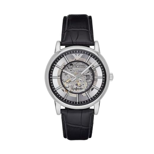 Emporio Armani Relógio masculino AR1981 de couro azul