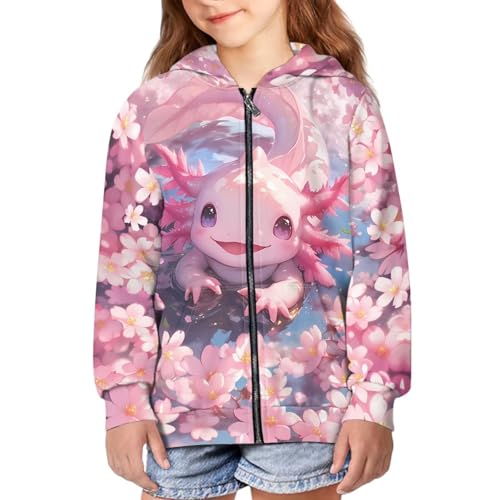Image of Biyejit Kids Novelty 3D Graphic Printed Hooded Sweatshirt