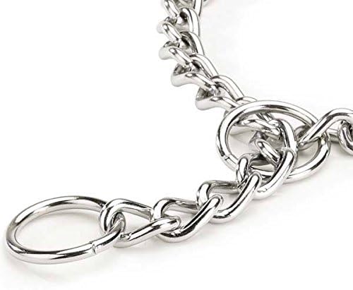 Choke Chain Dog Collar Selections - Steel Training (Extra Heavy 4mm 30 Inch)