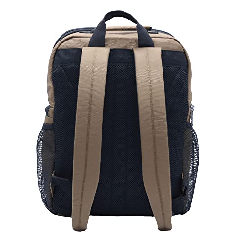 Wolverine 36 Can Cooler Backpack With Durable Nailhead Nylon, Dual Compartment Cooler & Dry Storage, Padded Mesh Back Panel, & Exterior Water Bottle Pockets #TOP3