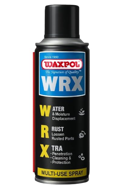 Waxpol WRX Multiuse 360°Multipurpose Spray 225 ml (95% Less Gas) to Clean & Remove Rust, Stain & Sticky Residue, Corrosion Protection, Loosen Stuck Parts & Water Displacement-image-15